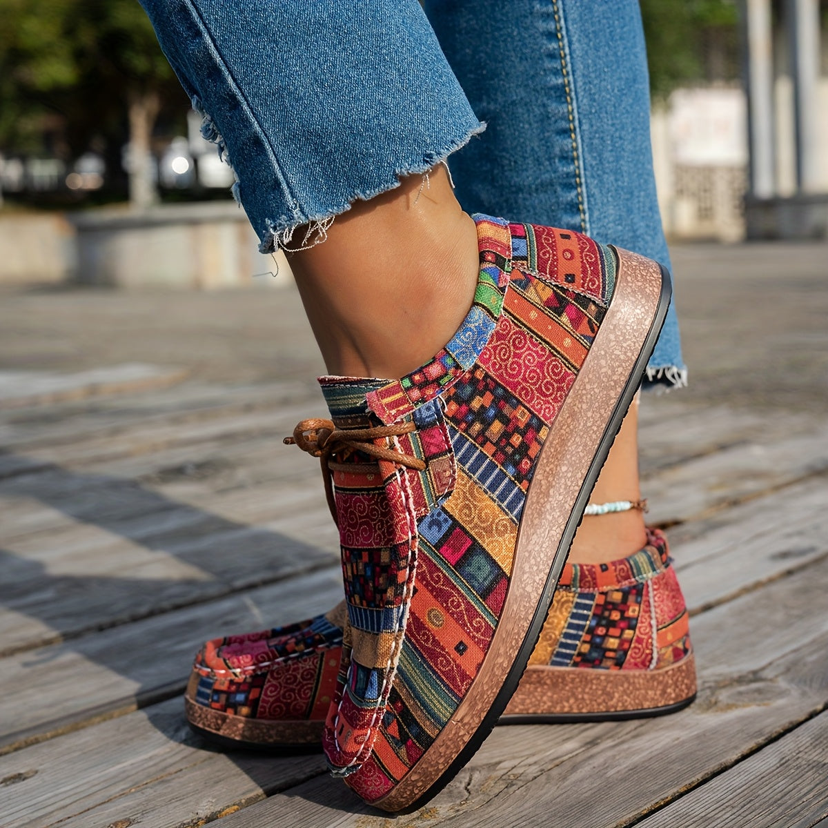 PERLE™ | Chaussures rétro colorées pour femme