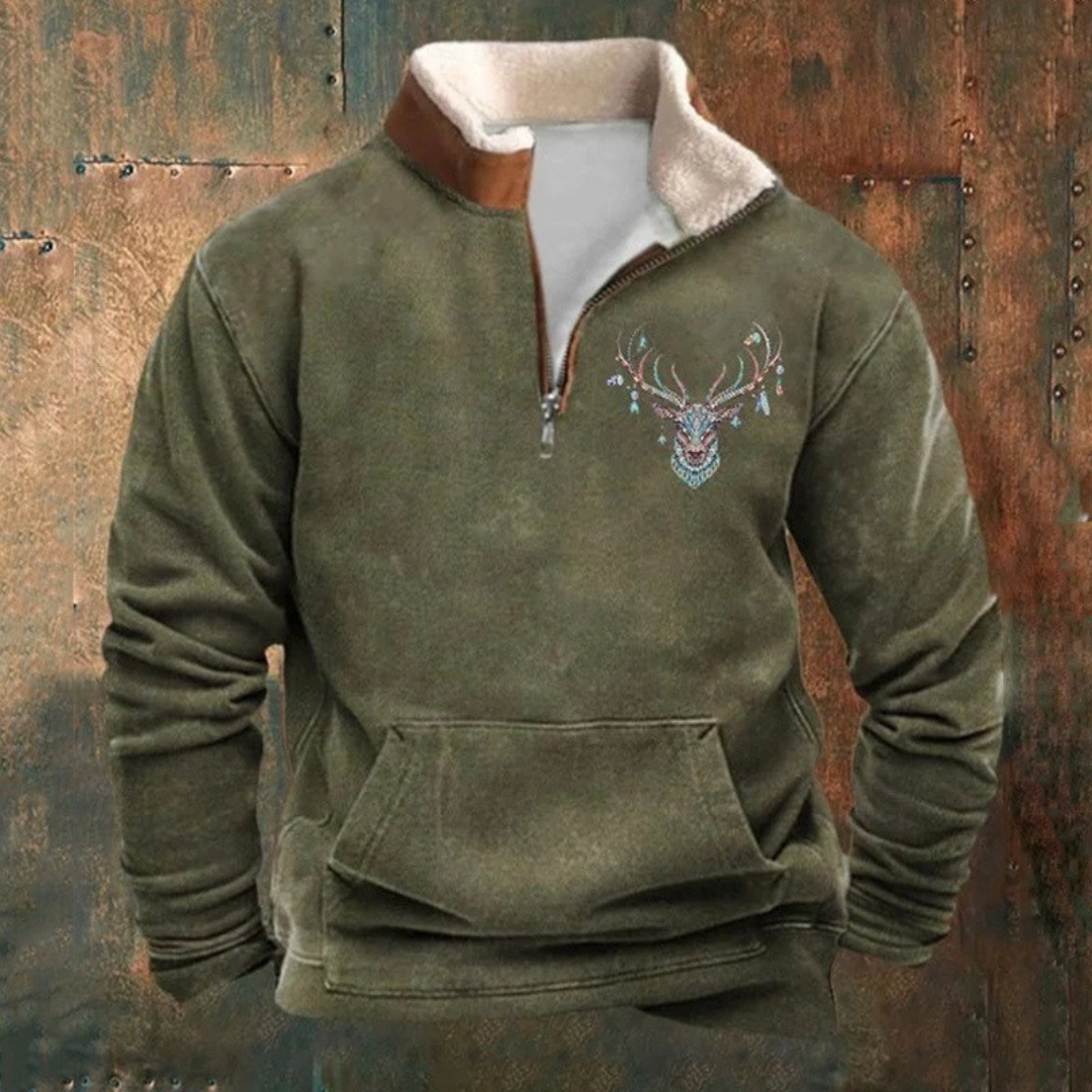 Pierre | Pull Ă  quart de zip