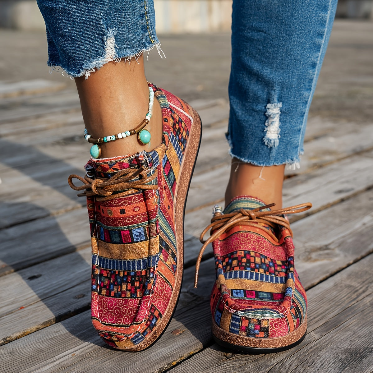 PERLE™ | Chaussures rétro colorées pour femme