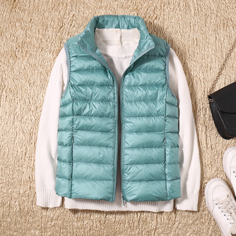 PERLE™ | Gilet Élégant En Duvet
