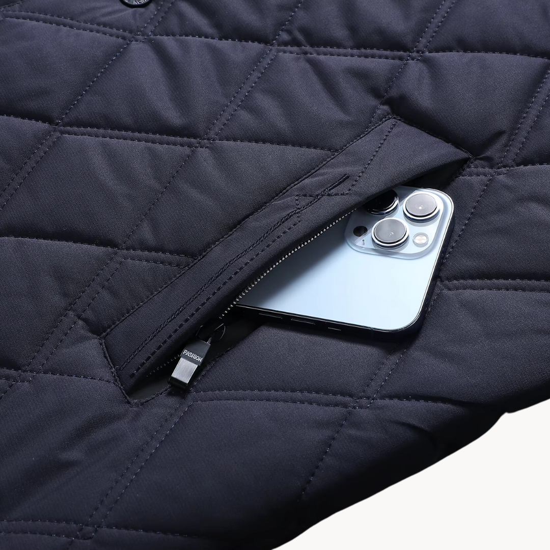 PERLE™ | Manteau Matelassé Élégant
