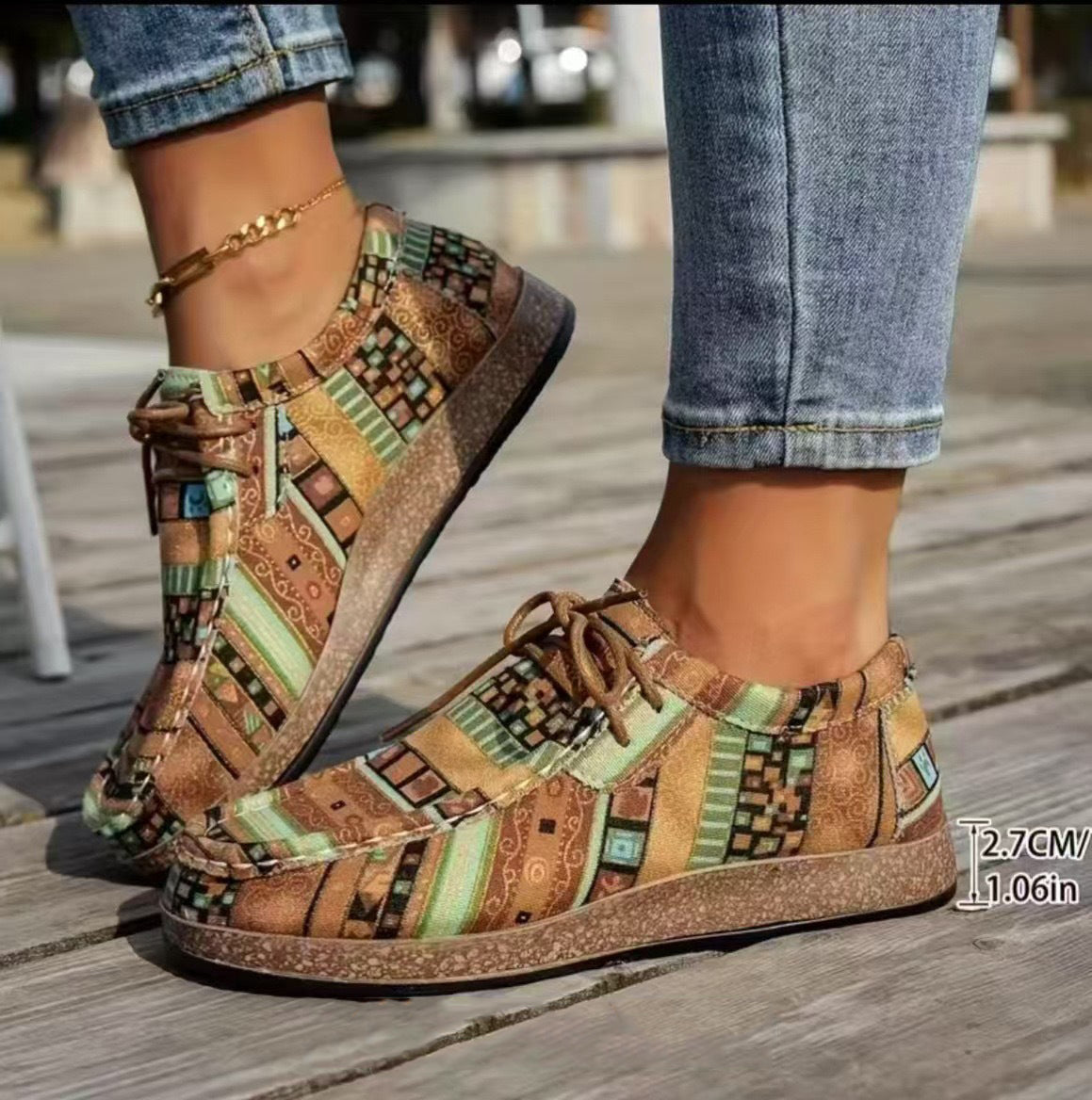 PERLE™ | Chaussures rétro colorées pour femme