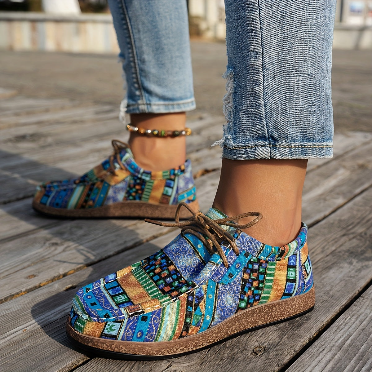 PERLE™ | Chaussures rétro colorées pour femme