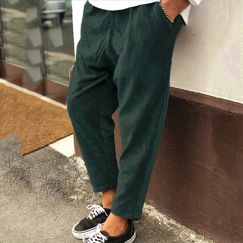 PERLE™ | Pantalons En Velours Élégants