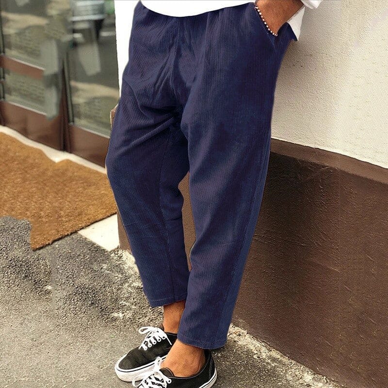 PERLE™ | Pantalons En Velours Élégants