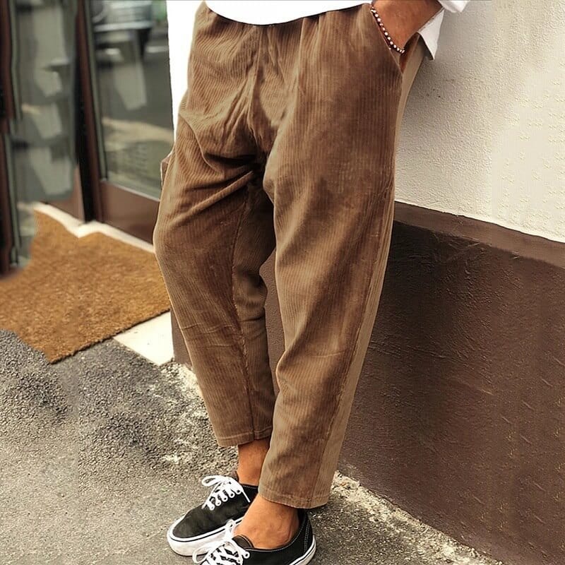 PERLE™ | Pantalons En Velours Élégants