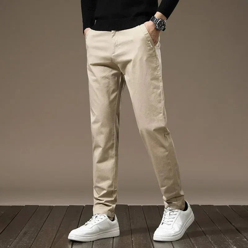 PERLE™ | Pantalon Chino Slim