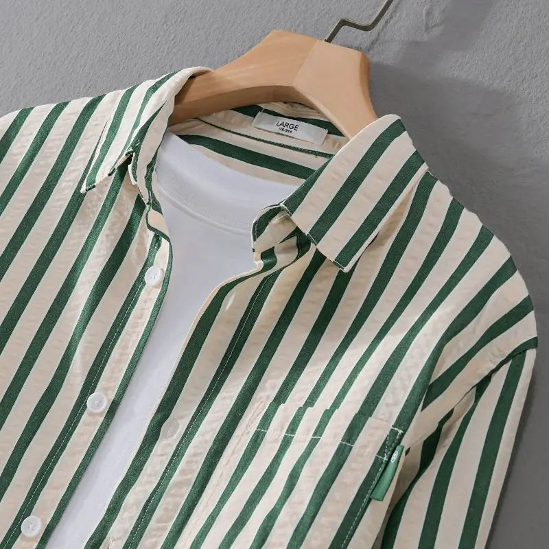 PERLE™ | Chemise Coton Élégante