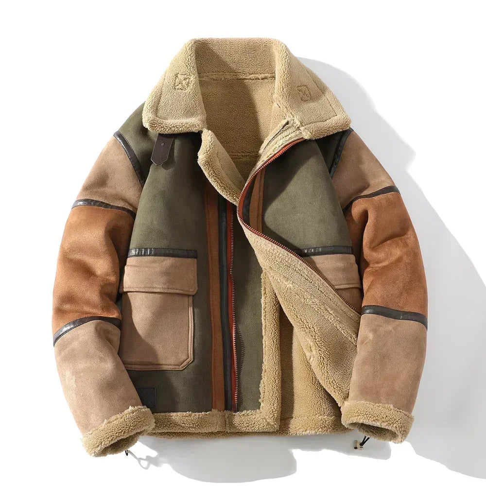 PERLE™ | Veste Cuir Luxe Moderne