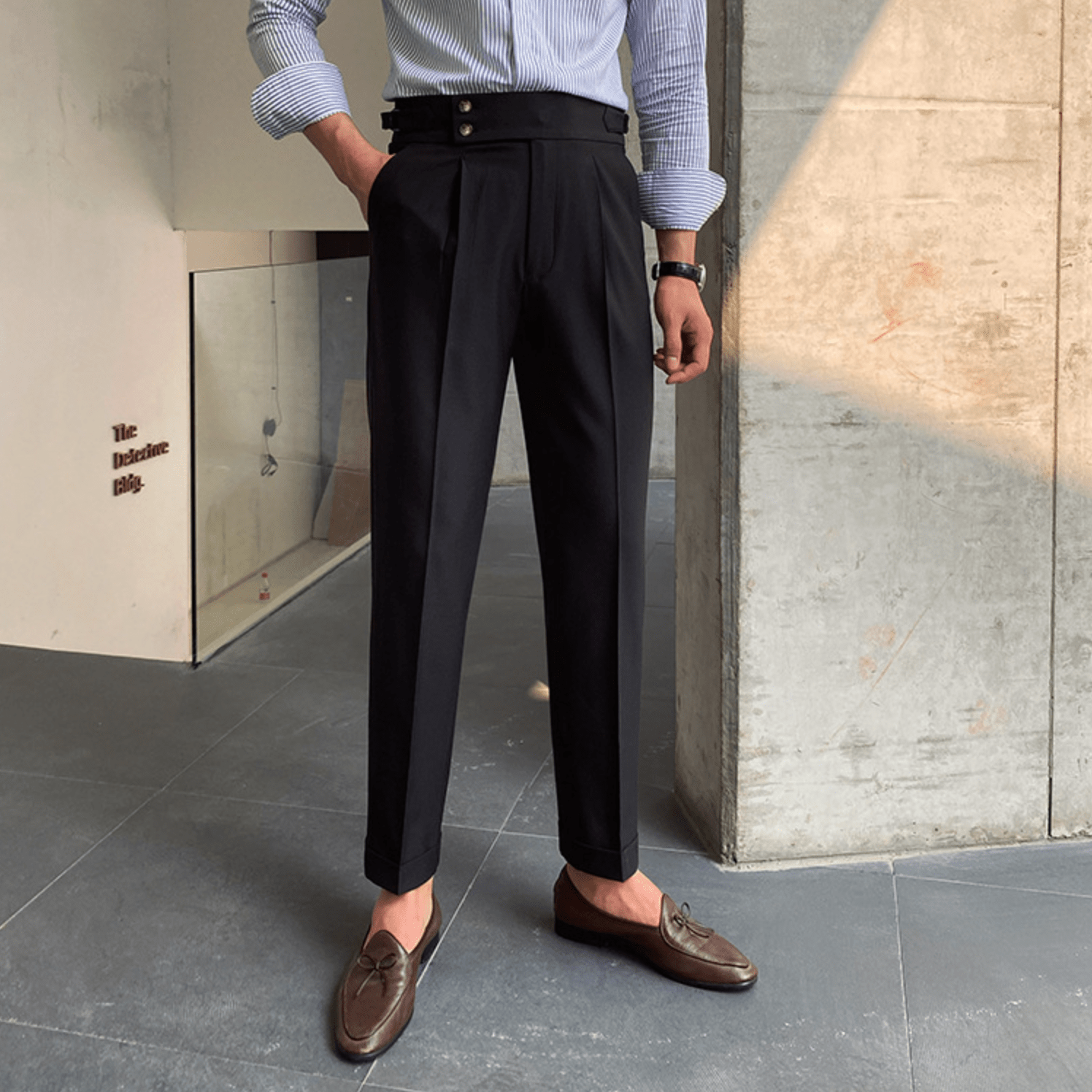 PERLE™ | Pantalons Taille Haute Élégants