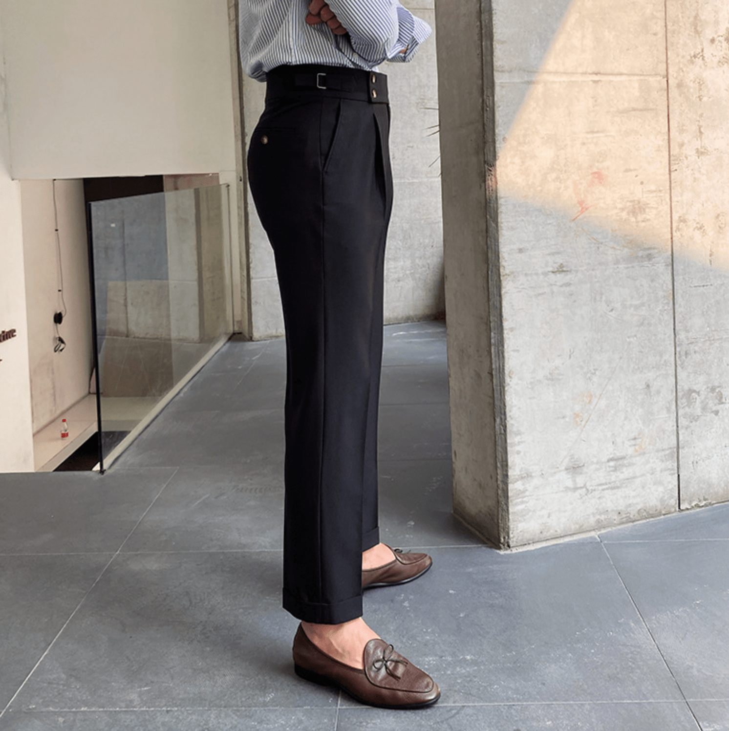 PERLE™ | Pantalons Taille Haute Élégants