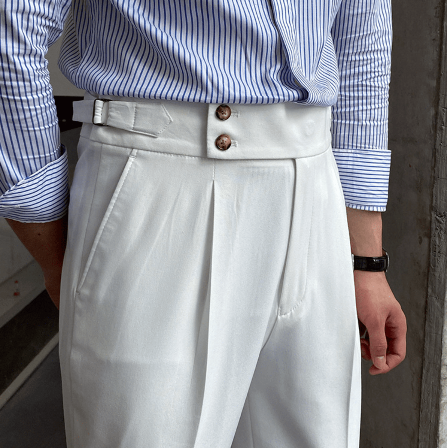 PERLE™ | Pantalons Taille Haute Élégants