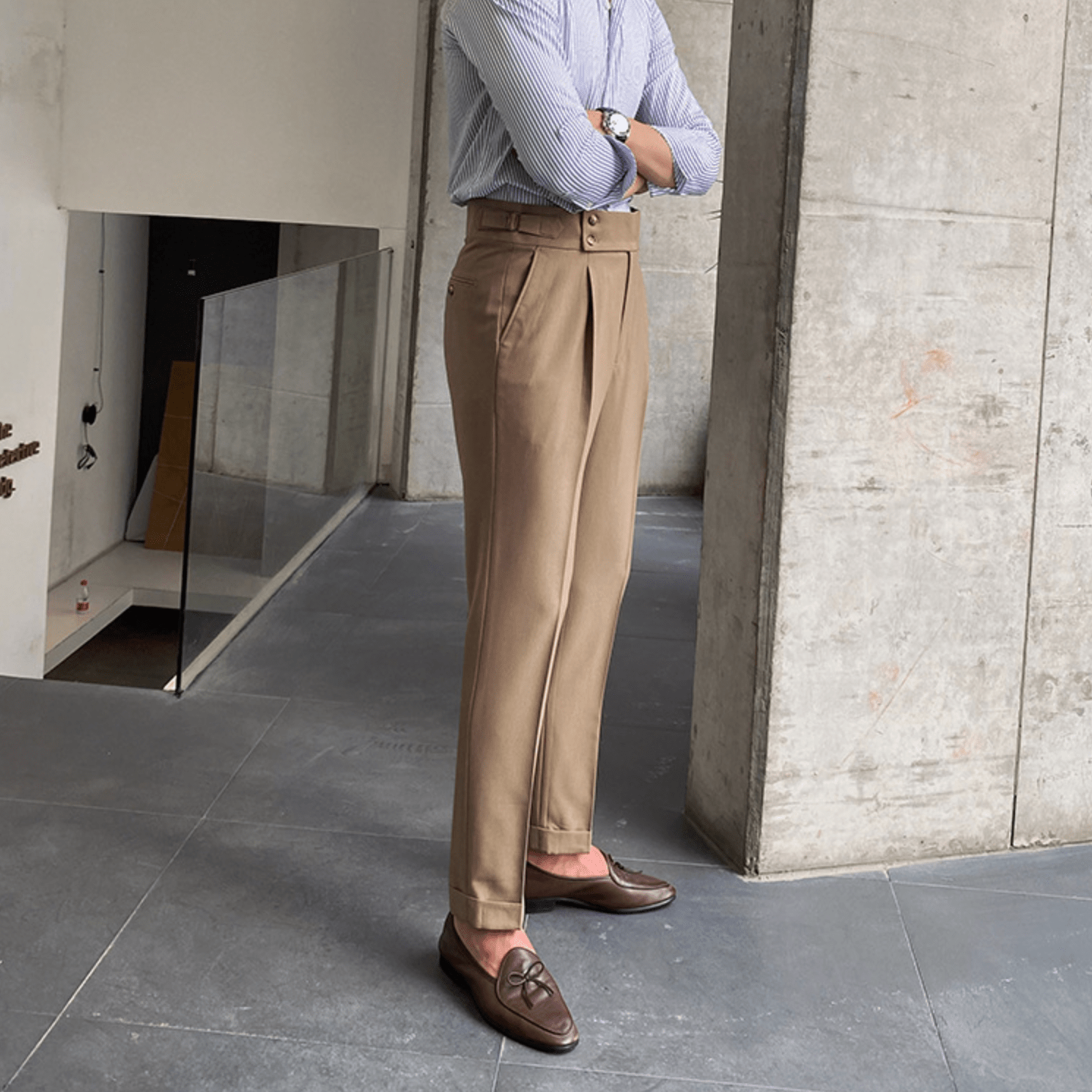 PERLE™ | Pantalons Taille Haute Élégants