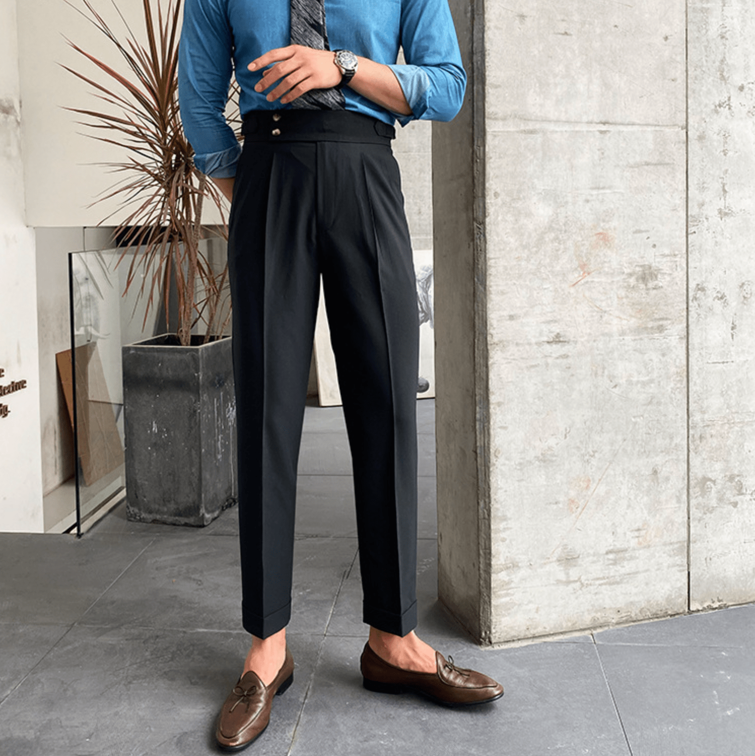 PERLE™ | Pantalons Taille Haute Élégants