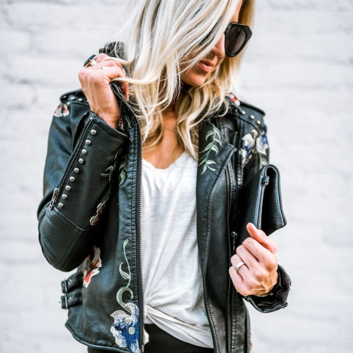 PERLE™ | Veste Fleurie Rétro Chic