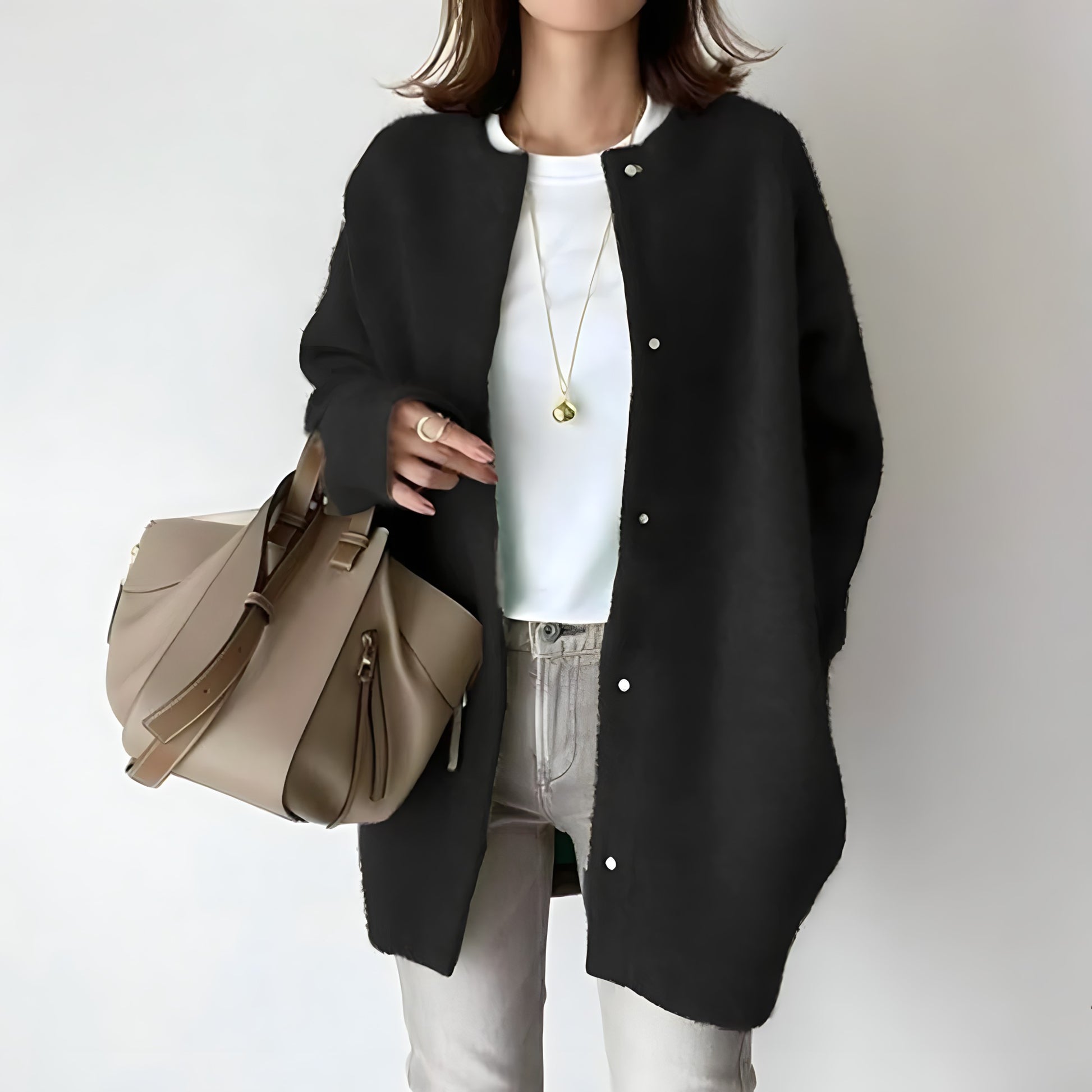 PERLE™ | Élégant Cardigan À Boutons
