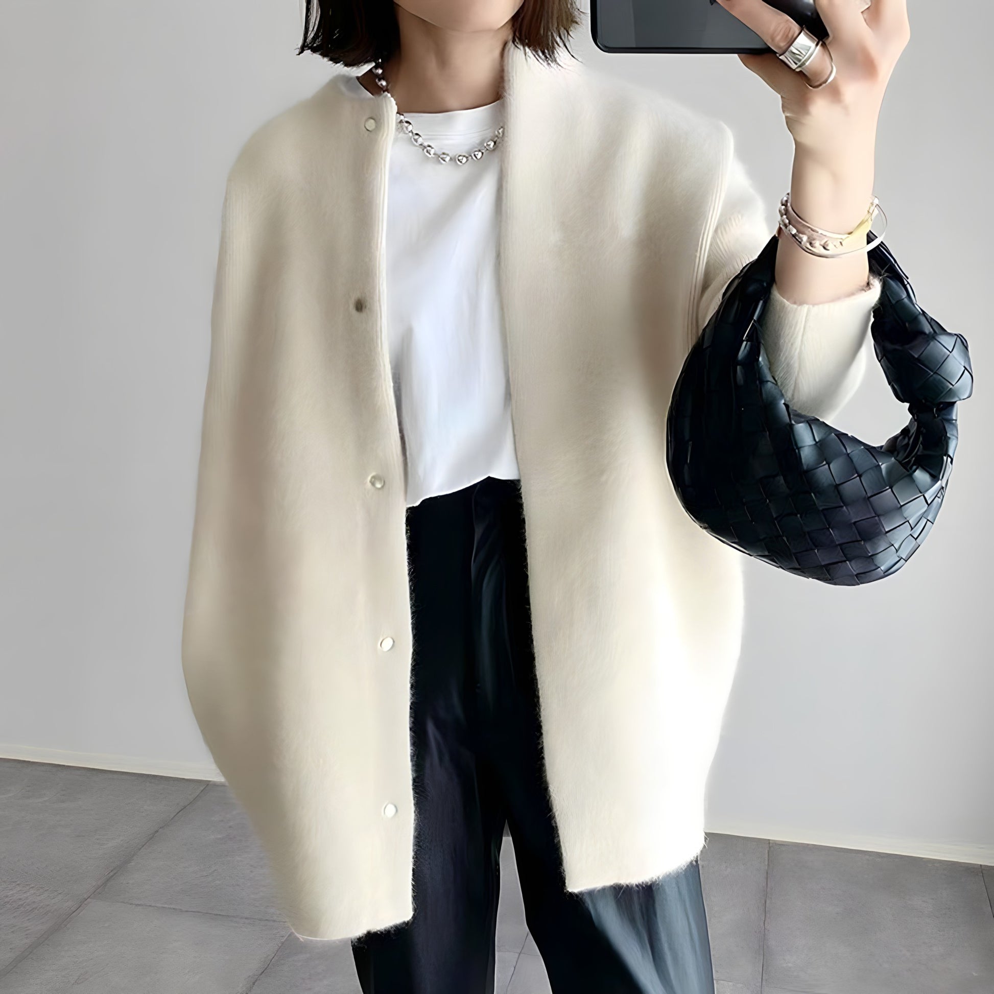 PERLE™ | Élégant Cardigan À Boutons