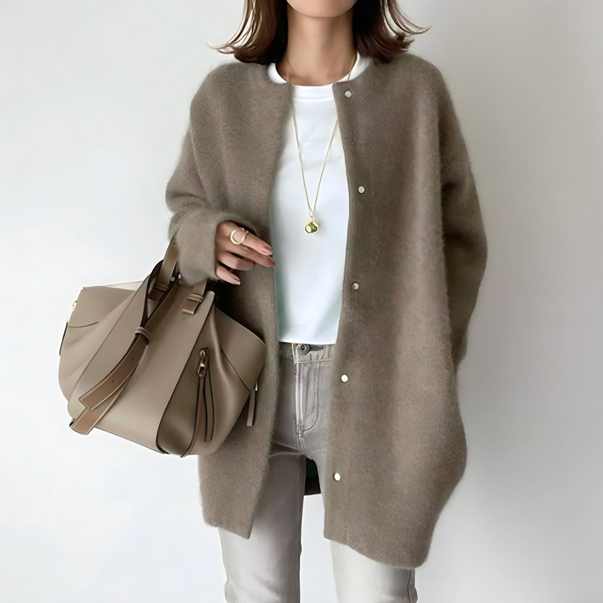 PERLE™ | Élégant Cardigan À Boutons