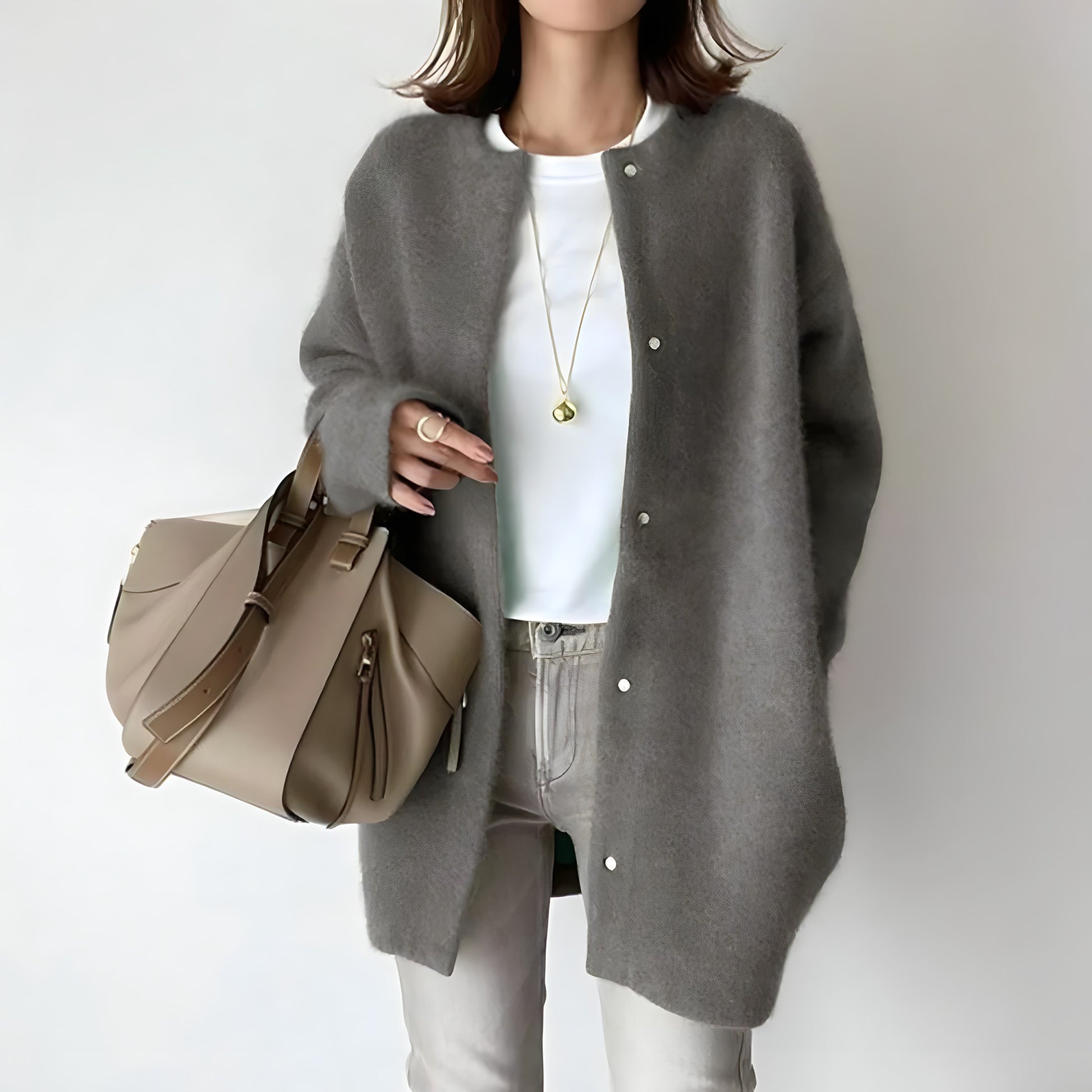 PERLE™ | Élégant Cardigan À Boutons