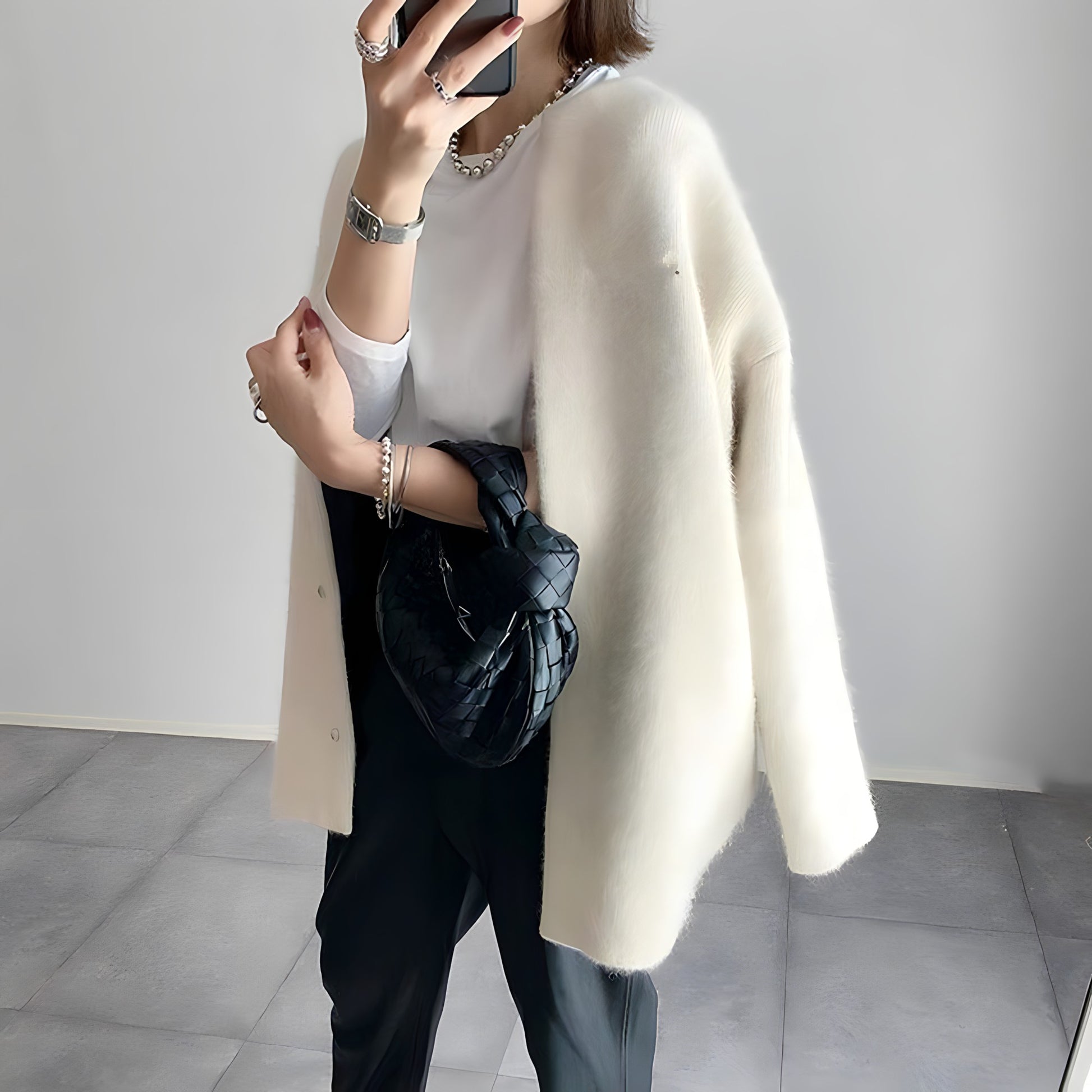PERLE™ | Élégant Cardigan À Boutons