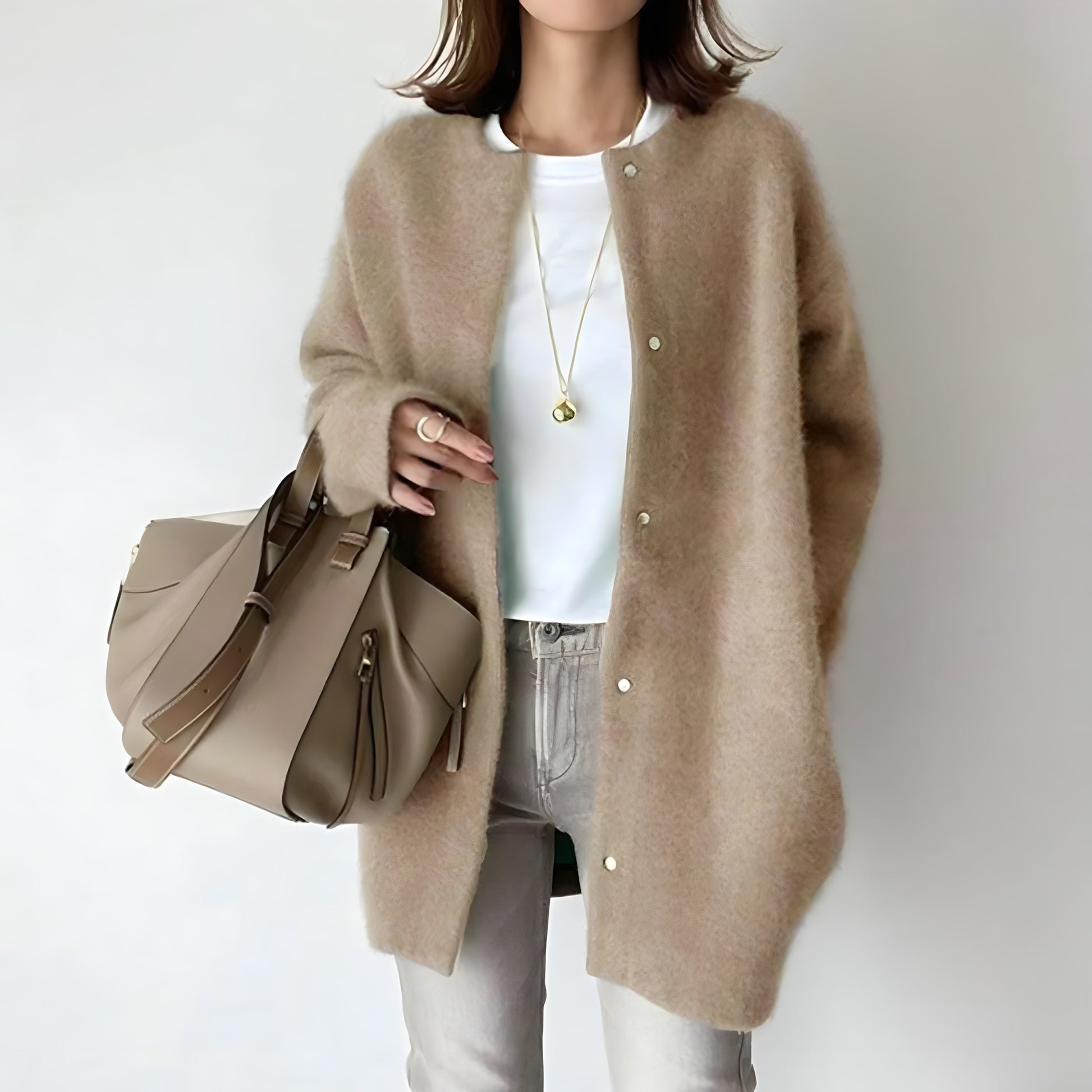 PERLE™ | Élégant Cardigan À Boutons