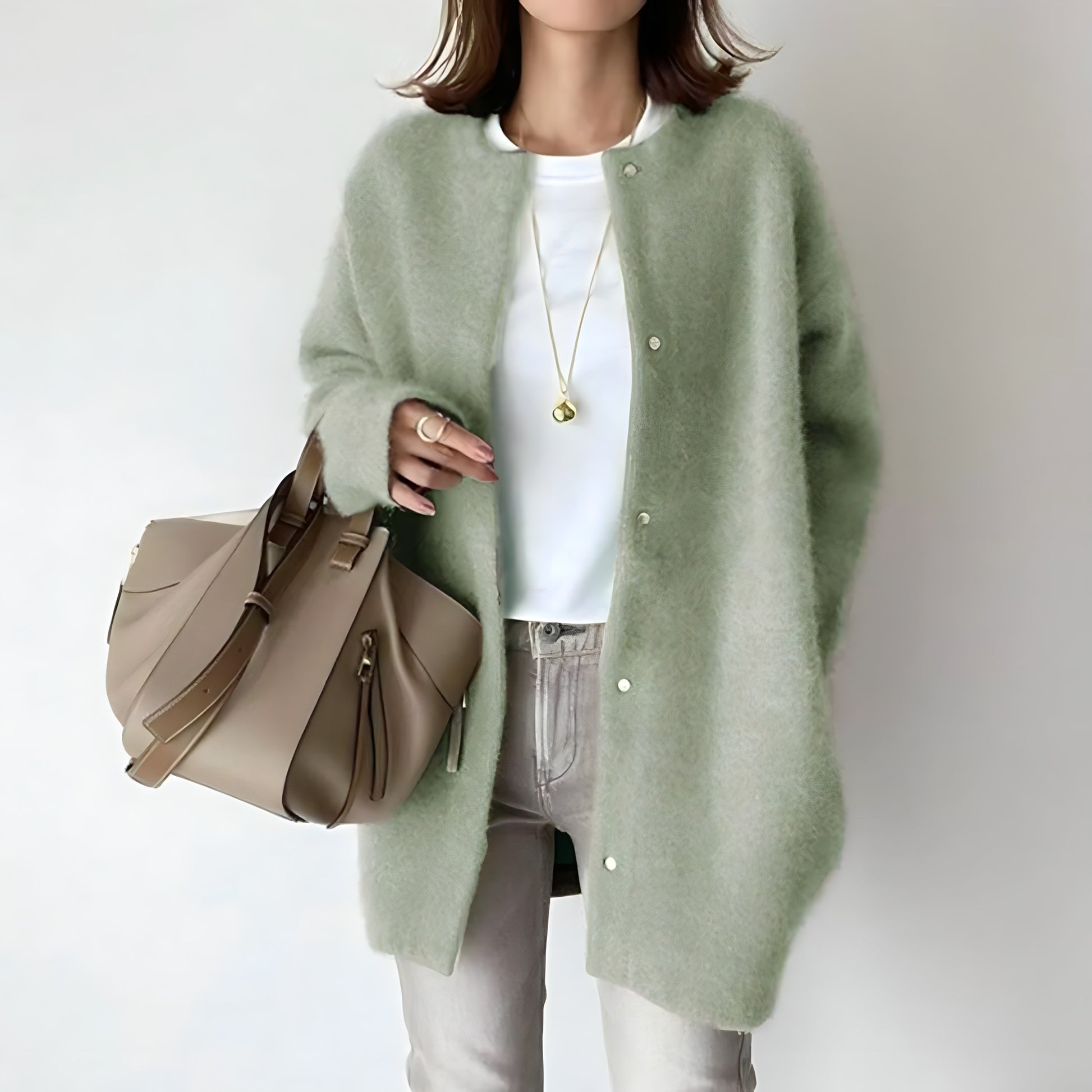 PERLE™ | Élégant Cardigan À Boutons