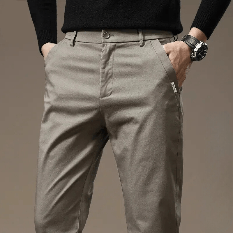 PERLE™ | Pantalon Chino Slim