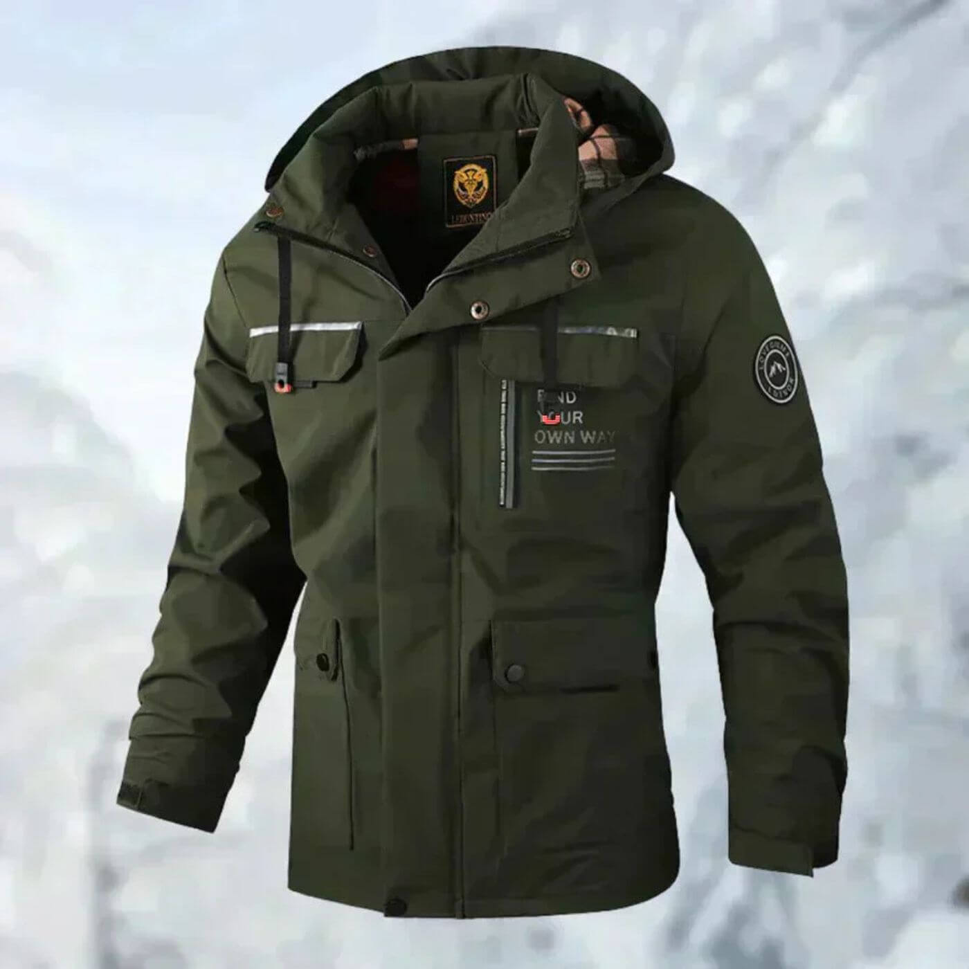 PERLE™ | Veste imperméable pour Homme – Automne & Hiver