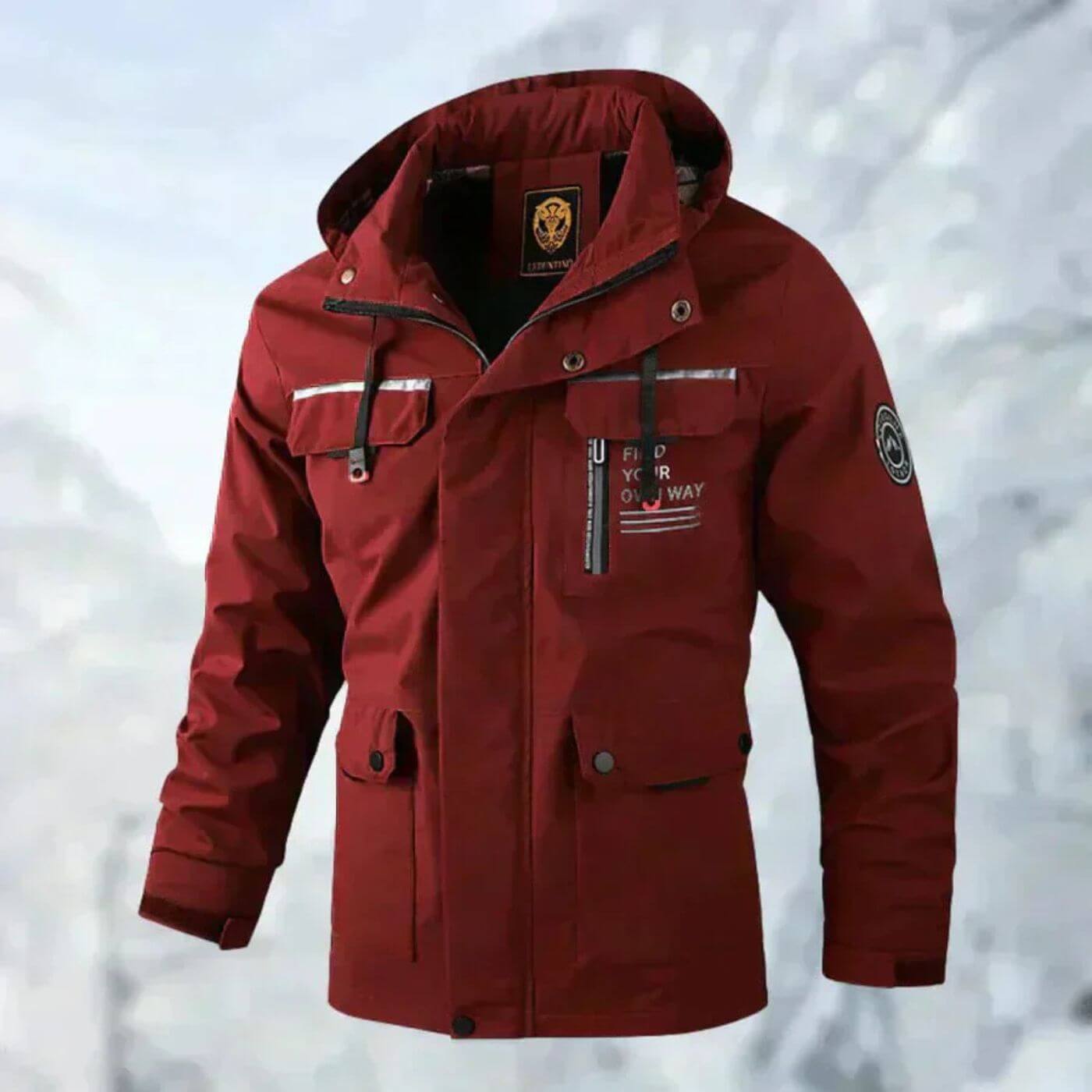 PERLE™ | Veste imperméable pour Homme – Automne & Hiver