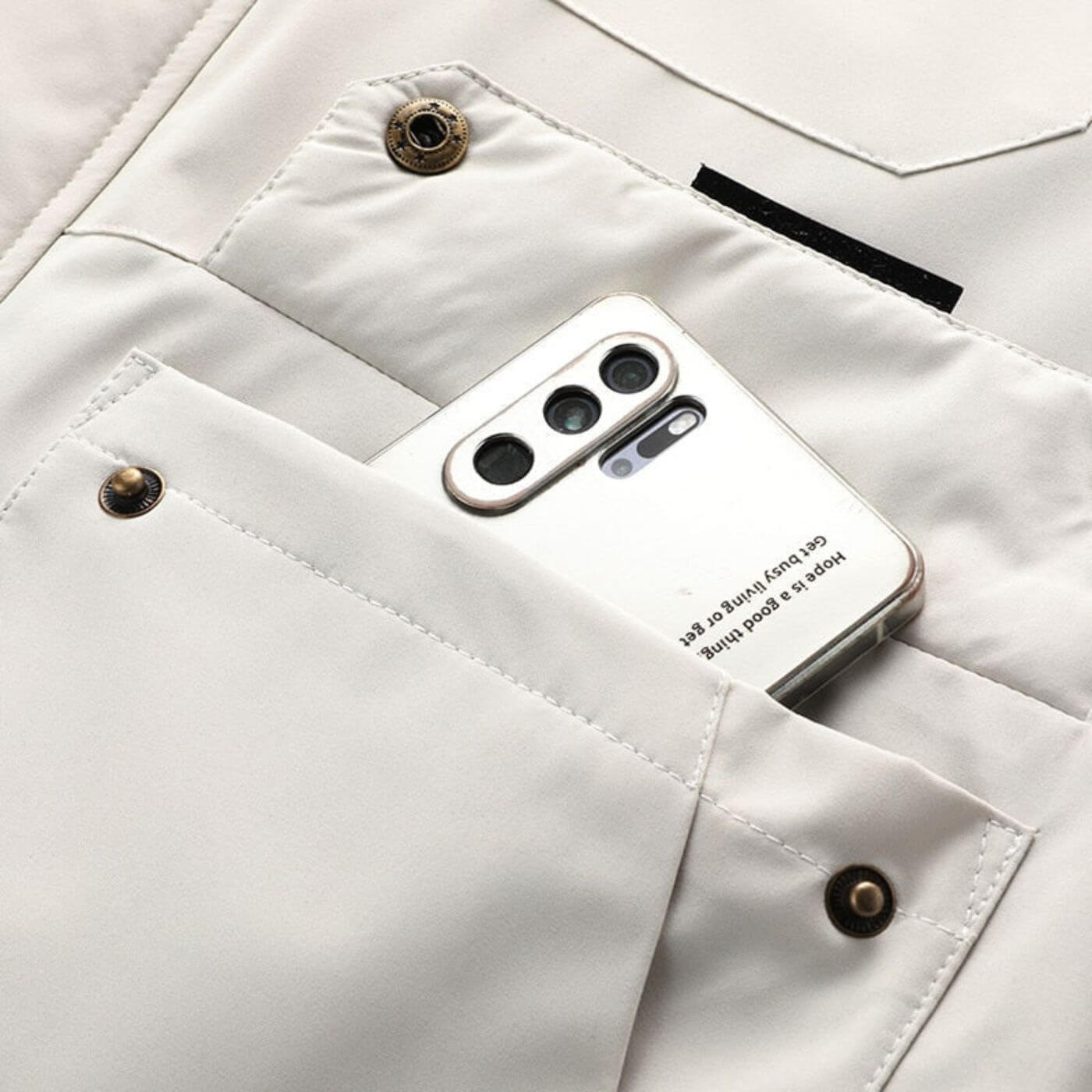 PERLE™ | Veste imperméable pour Homme – Automne & Hiver