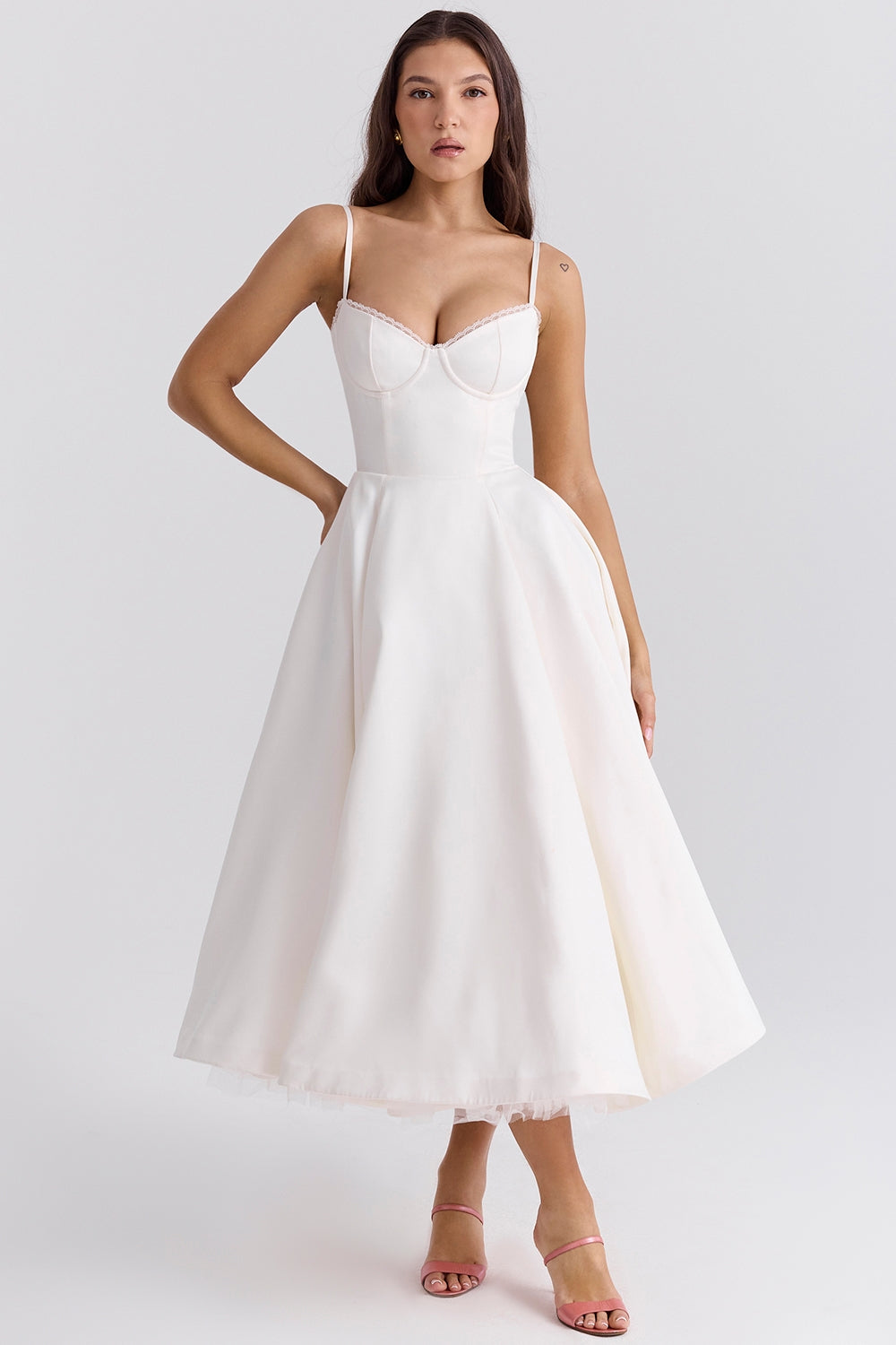 PERLE™| La Jupe Joséphine Tulle Midi