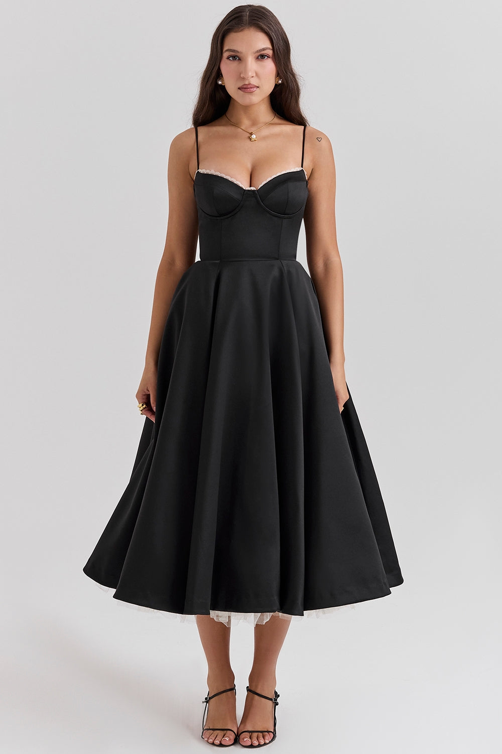 PERLE™| La Jupe Joséphine Tulle Midi