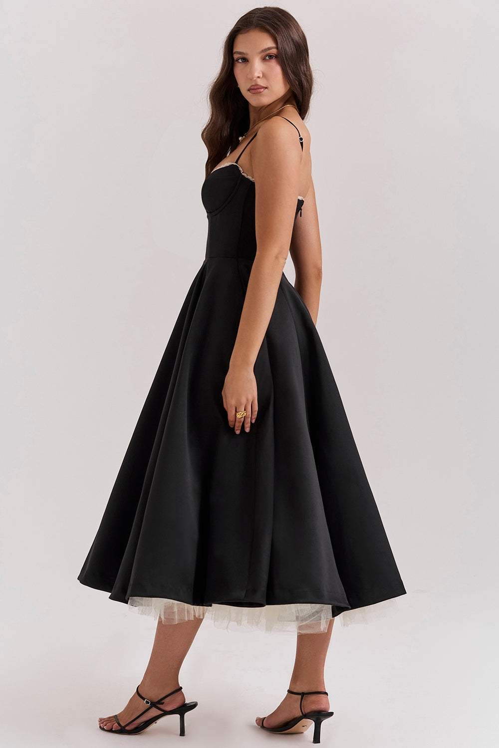 PERLE™| La Jupe Joséphine Tulle Midi