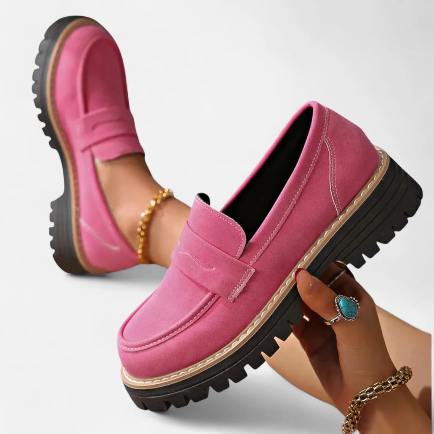 Mocassins PERLE™ | L'élégance qui tient vraiment toute la journée