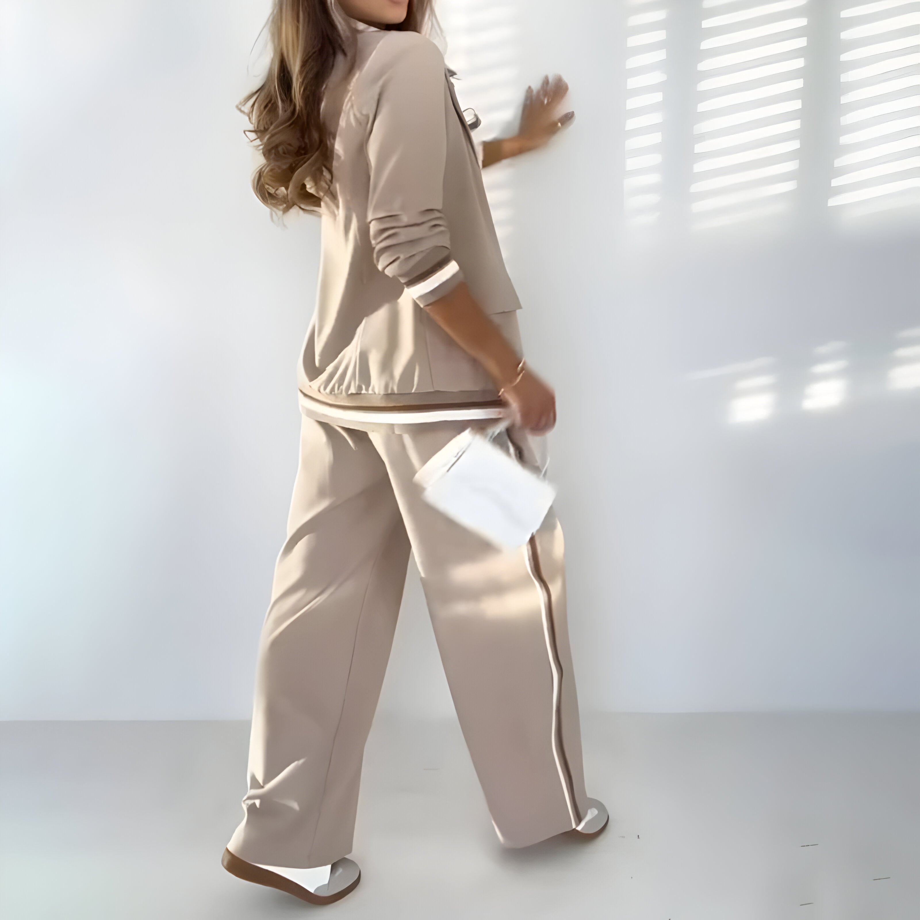 PERLE™ | Ensemble rayé chic   ( 1 + 1 GRATUIT )