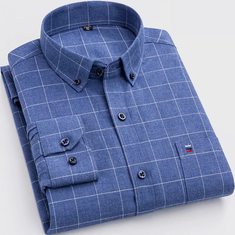 PERLE™ | Chemise À Carreaux Classique