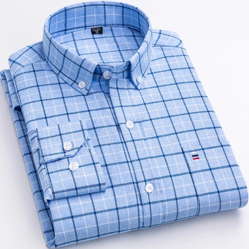 PERLE™ | Chemise À Carreaux Classique