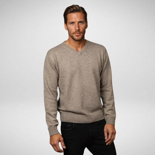 Cashmere V-Neck Jumper