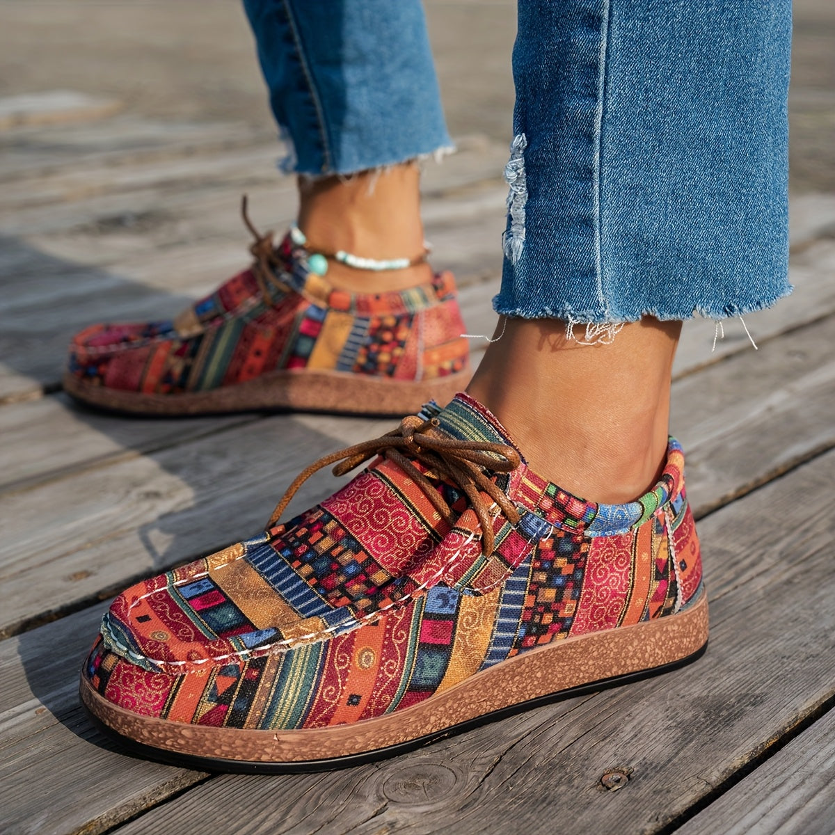 PERLE™ | Chaussures rétro colorées pour femme