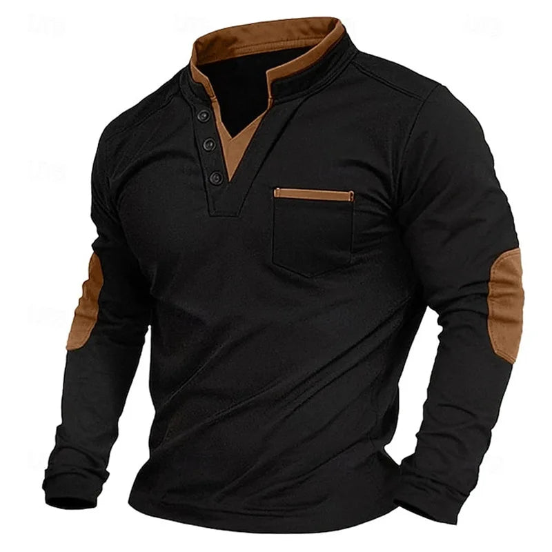 PERLE™ | Sweat-shirt à col V pour Homme